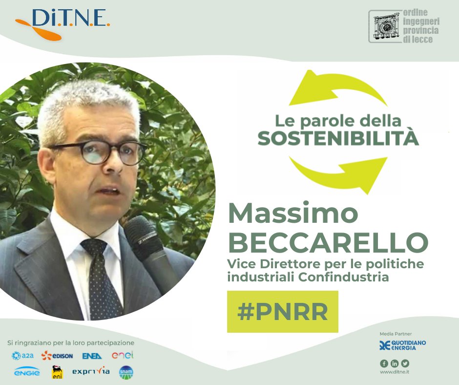 #PNRR - Piano Nazionale Ripresa e Resilienza, ne parleremo con <a href="/MBeccarello/">Massimo Beccarello</a>  

📆 Sarà nostro ospite giovedì 1 luglio in diretta tinyurl.com/2yp23pxs

#savethedate
