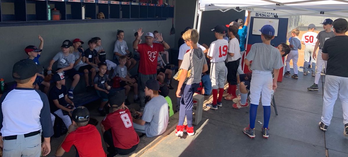 alaqcathletics's tweet photo. Patriot baseball camp was a HUGE success! https://t.co/JvIbk00S5O