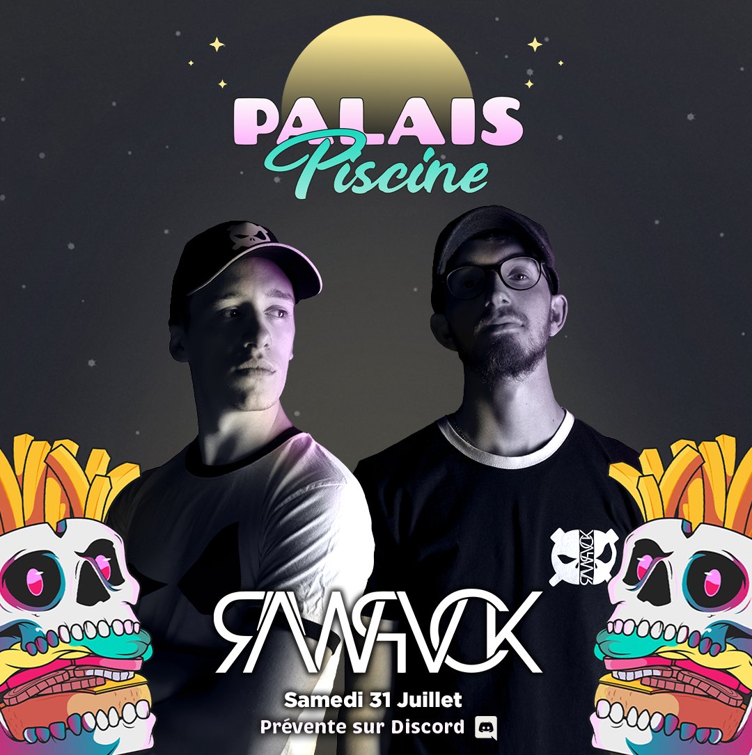 Hardpulz's tweet image. 𝗥𝗔𝗪𝗣𝗩𝗖𝗞 joueront au 𝗣𝗔𝗟𝗔𝗜𝗦 𝗣𝗜𝗦𝗖𝗜𝗡𝗘 👤
@RAWPVCK seront au @LePalace73 pour augmenter la disto et les BPM ⚡ Un gros moment de Raw et + si affinités 🔊 Rendez vous le 31 Juillet !
Billetterie sur Discord 👉🏻 hdpz.fr/discord-hsf