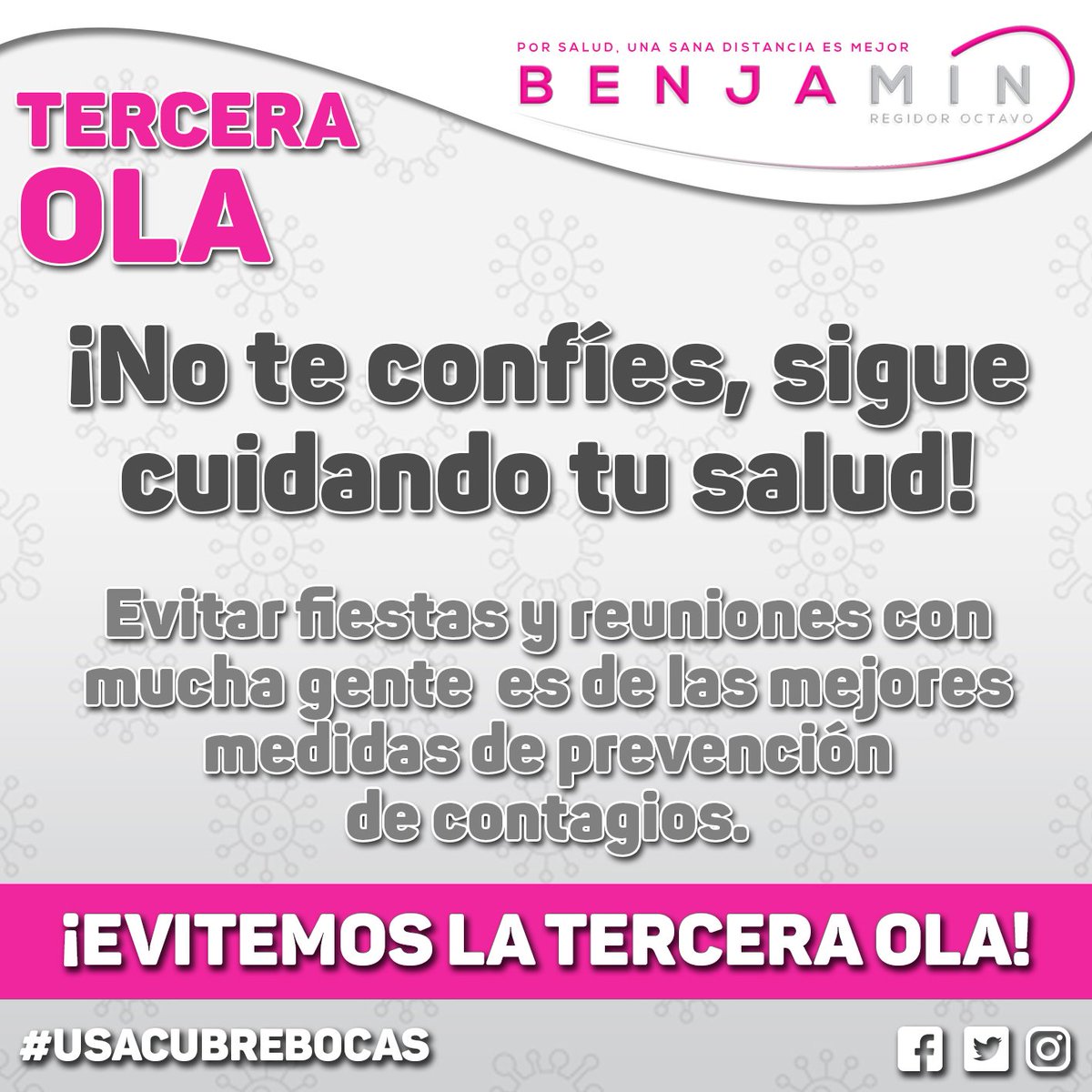 #UsaCubrebocas #QuédateEnCasa #EstaRegiduríaEsDeTodos #Coatepec #RegidorOctavo