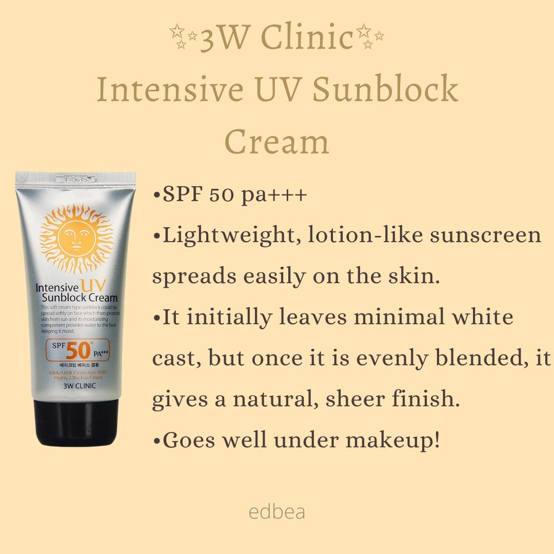 edhnlee's tweet photo. so malam ni nak share pasal 3w clinic intensive sunblock!! 🌞 

Why you should buy this 🤔

Although we just stay at home and didnt get our skin to direct sunlight, we still need to wear SUNSCREEN!!

To purchase, click https://t.co/TcyftcWD27 https://t.co/OQhA9zktP2