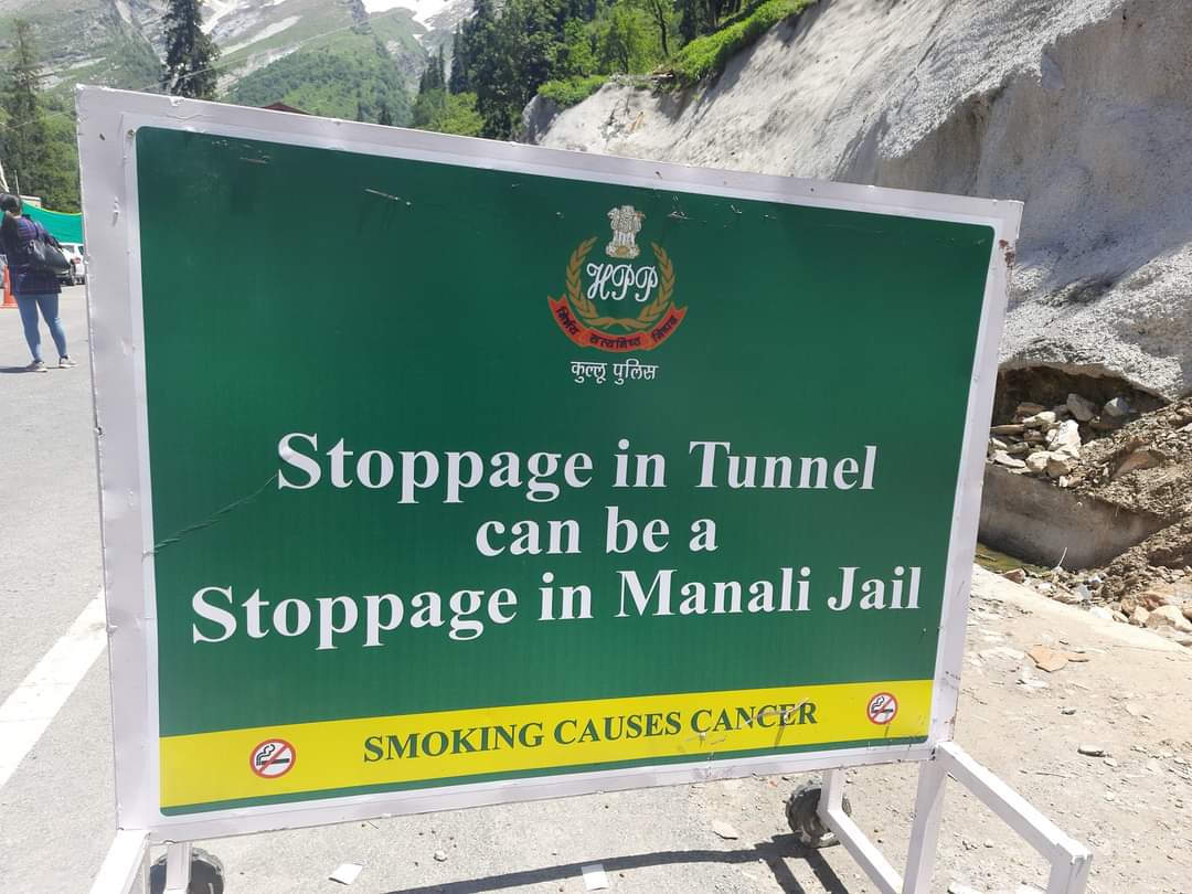 DobhalAnkush's tweet image. No stoppage in #AtalTunnel 
@PoliceKullu @himachalpolice 
#ataltunnel #Kullu #manali #HimachalPradesh