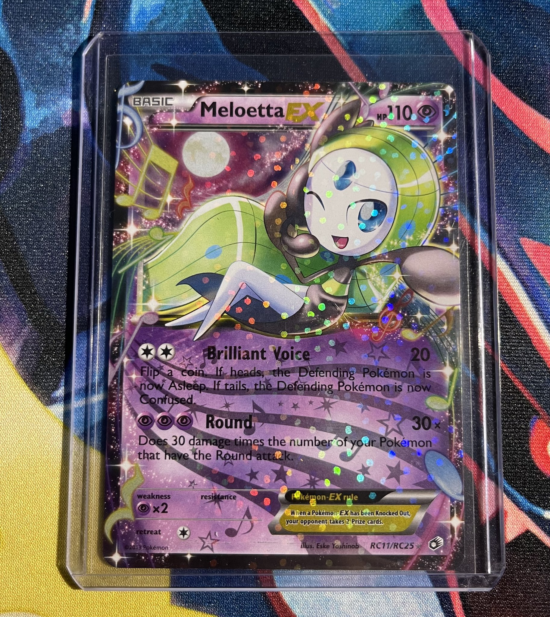 Pokémon TCG Meloetta EX RC11/RC25