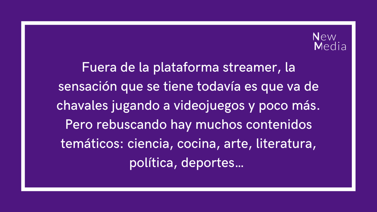 NewMediaTFM's tweet photo. [ENTREVISTA] Ángel Martín arribó a Twitch. Desde esa plataforma nos cuenta sobre su nueva experiencia comunicativa, los beneficios encontrados y las diferencias con los medios tradicionales.

Por Julián López ✍️
La entrevista completa en nuestra web: https://t.co/GC6weNFOOj https://t.co/4Dyxs7kxp1