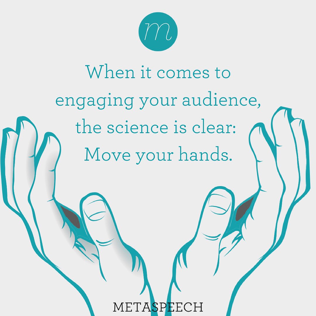 metaspeech_'s tweet photo. #HandGestures help us take what’s in our mind and make it graspable to others. It also helps us as #speakers form clearer thoughts, sentences and #language. 
Want to learn more? Click the link to download our FREE mini guide on Hand Gestures for Pitching.

https://t.co/01HbIhQ2sj https://t.co/6QNGKYFM43