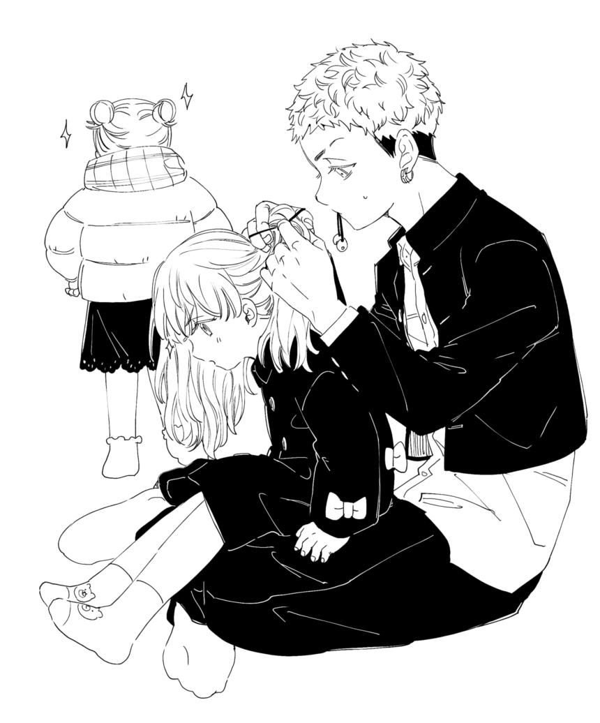 三ツ谷くんと妹さんたち