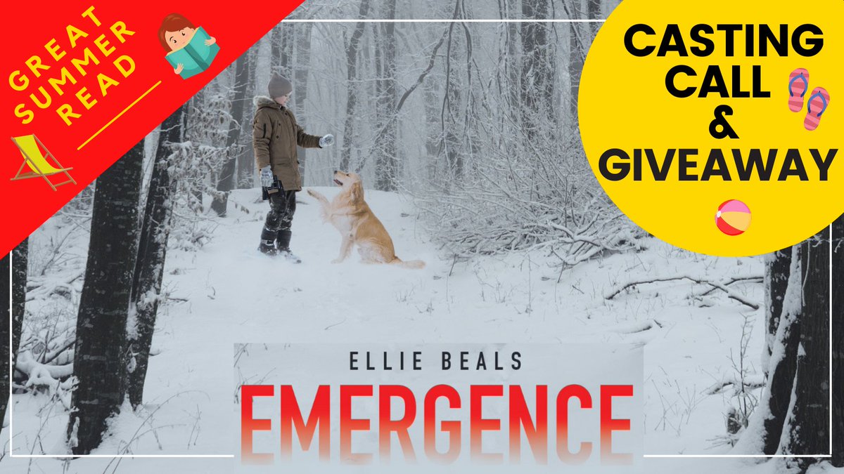 BealsEllie's tweet photo. Emergence is a great summer read. Up the fun by casting all the characters, and you’ll be entered in a raffle for a $50 Amazon gift card. See https://t.co/S3cN1mGT69 for entry information. #thrillers #suspense. https://t.co/TpyOcoKMyE