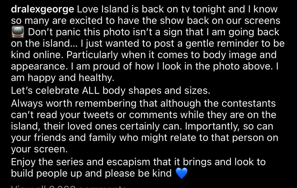 OfficialPLT's tweet photo. ❤️ @DrAlexGeorge https://t.co/CjDRX72Ruq