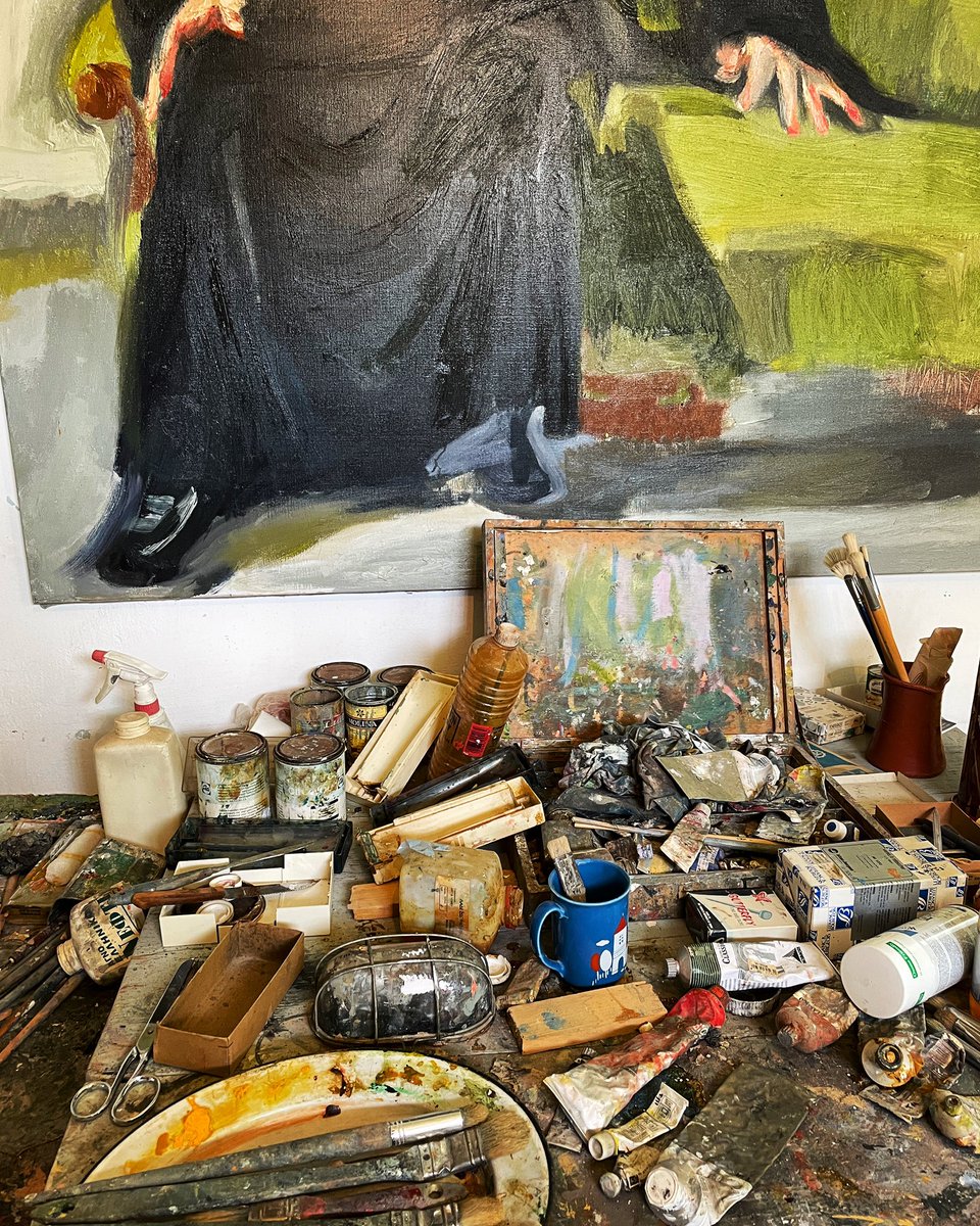 steventagle's tweet photo. The childhood home & studio of #Greek painter Panagiotis Tetsis, who taught at the School of Fine Arts & brought his students to the School’s Annexe on @HydraIslandGR every year. #Tetsis is known for his strong contrasts, which evoke the scorching summer afternoons on the island. https://t.co/kVIQVjL9UG