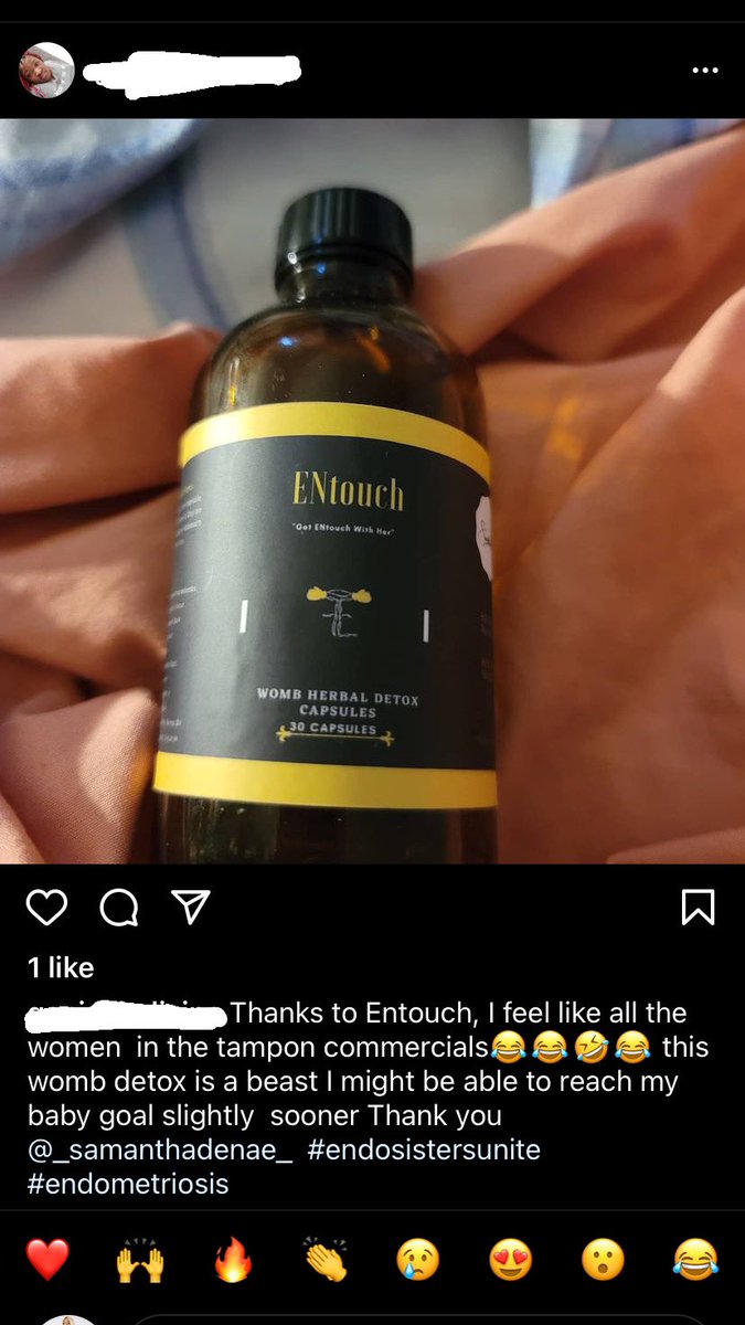 samanthadenae08's tweet photo. One RT may heal a woman on your TL.
My ENtouch Womb Detox Capsules are healing so many! Your womb needs a daily cleanse sis!
Packed w/womb healing herbs to assist with #Endometriosis, #PCOS, #Fibroids, #irregularbleeding & more!
Purchase at https://t.co/eOS2vwBhLN https://t.co/sZ3juXIJuL