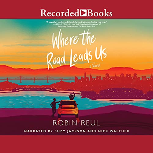 Where the Road Leads Us, by @Robinreul, an audiobook I co-narrated with Suzy Jackson, is now available wherever audiobooks are sold. Thanks to <a href="/recordedbooks/">Recorded Books</a> for producing this one, it was a lot of fun!