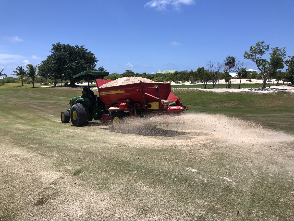 Matt DiMase (@dimasematt) on Twitter photo New toys getting put to good use!! Aerification 1 of 3. And what a time for pump station to go down for 5-6 days. π€¦ββοΈ #dogsofturf #gsp Divot approved the aggressiveness. #paspalum #gcsaa #letsgo #outcross <a href="/DogsOfTurf/">Dogs Of Turf</a> <a href="/TheToroCompany/">Toro</a> <a href="/JohnDeere/">John Deere USA</a> New toys getting put to good use!! Aerification 1 of 3. And what a time for pump station to go down for 5-6 days. π€¦ββοΈ #dogsofturf #gsp Divot approved the aggressiveness. #paspalum #gcsaa #letsgo #outcross <a href="/DogsOfTurf/">Dogs Of Turf</a> <a href="/TheToroCompany/">Toro</a> <a href="/JohnDeere/">John Deere USA</a>