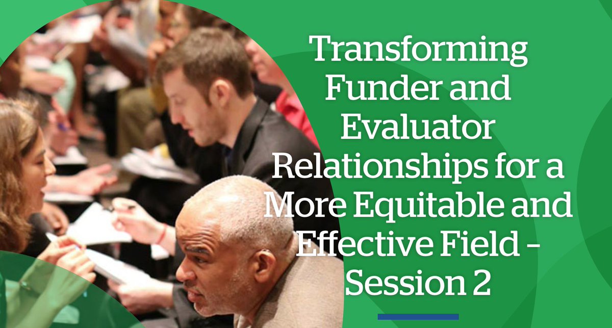 Engage R+D (@engagerd) on Twitter photo FEAN and <a href="/GEOfunders/">GEO</a> session 7/15 on actionable strategies to make evaluations more useful to philanthropy and to help evaluators of color thrive. With <a href="/fontane_lo/">Fontane Lo</a> <a href="/kammannhoward/">Kim Ammann Howard</a> Rachele Espiritu/<a href="/changematrix/">Change Matrix</a> and <a href="/SarahStachowiak/">Sarah Stachowiak</a> Nikki Kalra <a href="/orsimpact/">orsimpact</a>
geofunders.org/events/358 FEAN and <a href="/GEOfunders/">GEO</a> session 7/15 on actionable strategies to make evaluations more useful to philanthropy and to help evaluators of color thrive. With <a href="/fontane_lo/">Fontane Lo</a> <a href="/kammannhoward/">Kim Ammann Howard</a> Rachele Espiritu/<a href="/changematrix/">Change Matrix</a> and <a href="/SarahStachowiak/">Sarah Stachowiak</a> Nikki Kalra <a href="/orsimpact/">orsimpact</a>
geofunders.org/events/358