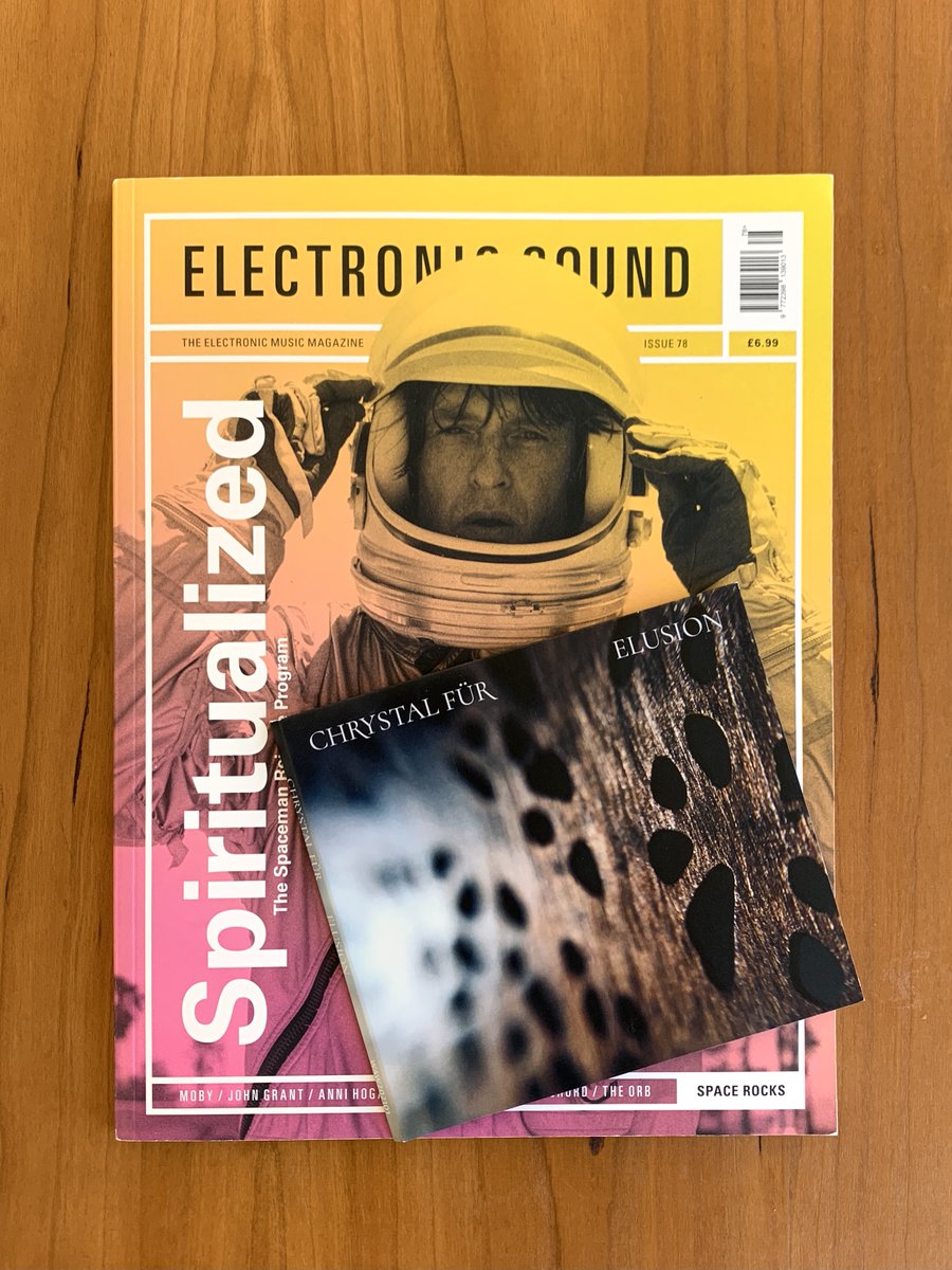 chrystalfur1's tweet photo. Just got my copy of @ElectronicMagUK!!! Fantastic review of Elusion inside. As 99% of my reading is done on a screen, it feels SO good to hold a physical work of art. Great @johngrantmusic article whom I got to see at @icelandairwaves in 2019 #electronicsoundmagazine #albumreview https://t.co/BTtGDoyiwY