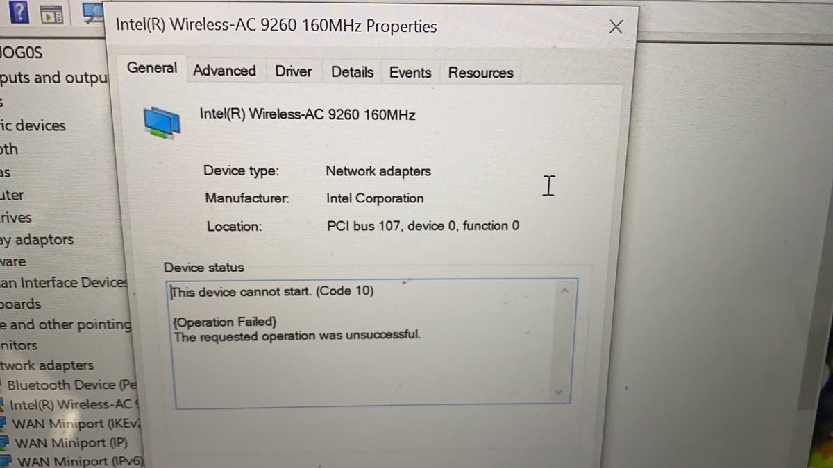 kool_kitch's tweet photo. @lenovo_UKI hello I have a real problem with my laptop connecting to wireless internet. Keep getting this error but no clue how to resolve. I have already reset my machine and run the auto fix but still having a problem ☹️ https://t.co/T4rU7PSp1D