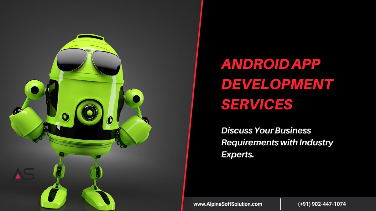 SoftwareAlpine's tweet image. Giving An #Android #App to Your Customers would be An Excellent Decision.
Discuss Your Business App Requirements with Industry Experts at Alpine Software.

Mob. No.: (+91) 902-447-1074
E-mail: Contact@alpinesoftsolution.com
Visit: alpinesoftsolution.com/services 

#AlpineSoftware