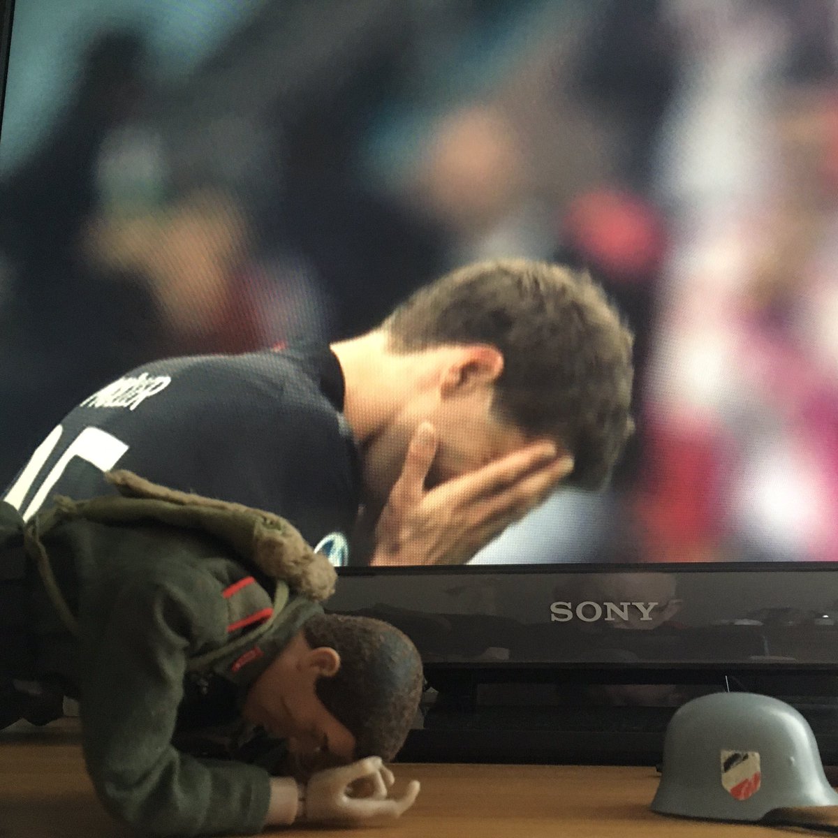 commandobloke's tweet photo. Nein! #EURO2020 #EnglandVsGermany #ActionMan https://t.co/mGFcfH2I9d