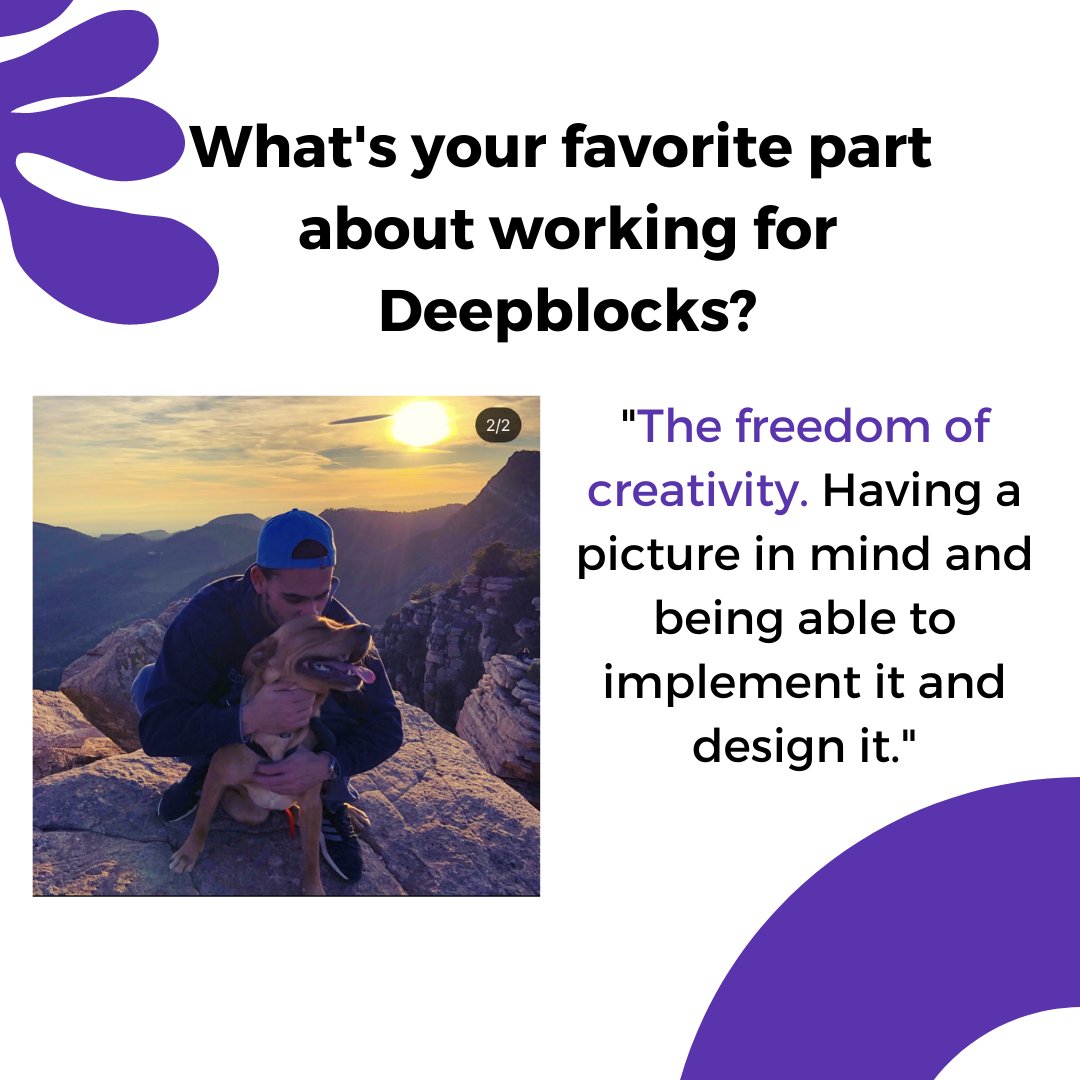 deepblocks's tweet photo. Meet Roman Herrera! He joined our #team two years ago as our Product Engineer. We couldn't be happier! #MeetTheTeam #startup #deepblocks https://t.co/hmkVeEh0zv