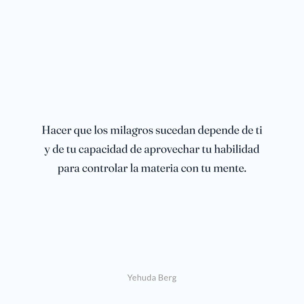 Los milagros están en ti y tú eres capaz de hacerlos realidad. Necesitas confiar y aprender a controlar tu interior. ¿Cuál ha sido tu mayor milagro hasta ahora? #espiritualidad #milagro #mente #motivacion