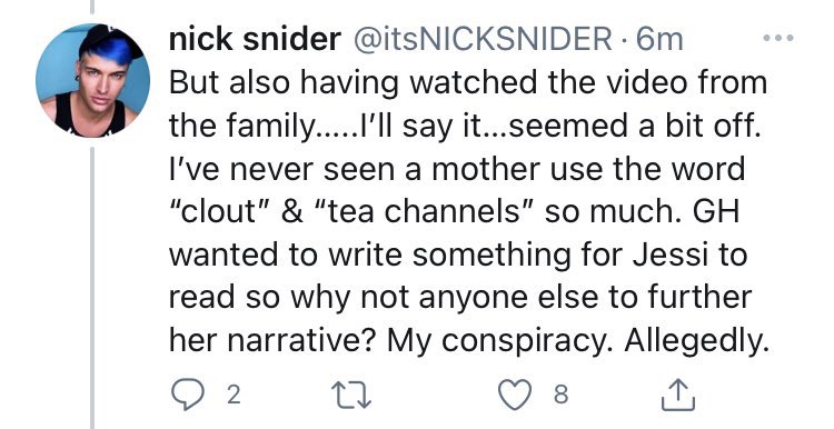 DremaQueen91's tweet photo. I have to say this LOW DOWN even for Nick too shame a GRIEVING MOTHER is complete trash. The mother said it was y’all’s fault but god forbid you admit youre wrong #Teapocalypse #SMASHthecup https://t.co/f5y18Uiuq7