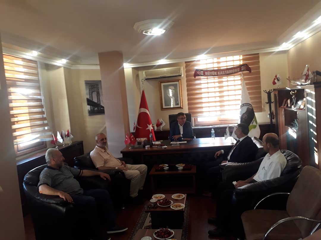 saadettuzla's tweet photo. İlçe Başkanımız Resul Kılıç ve heyeti KAS-DER Tuzla Şube Başkanlığına seçilen Muammer Kızıl Bey'i makamında ziyaret etti.  Misafirperverliklerinden ve hoş sohbetlerinden dolayı, Muammer Başkanımız başta olmak üzere değerli ekibine teşekkür eder, çalışmalarında başarılar dileriz. https://t.co/t6BsXybi30
