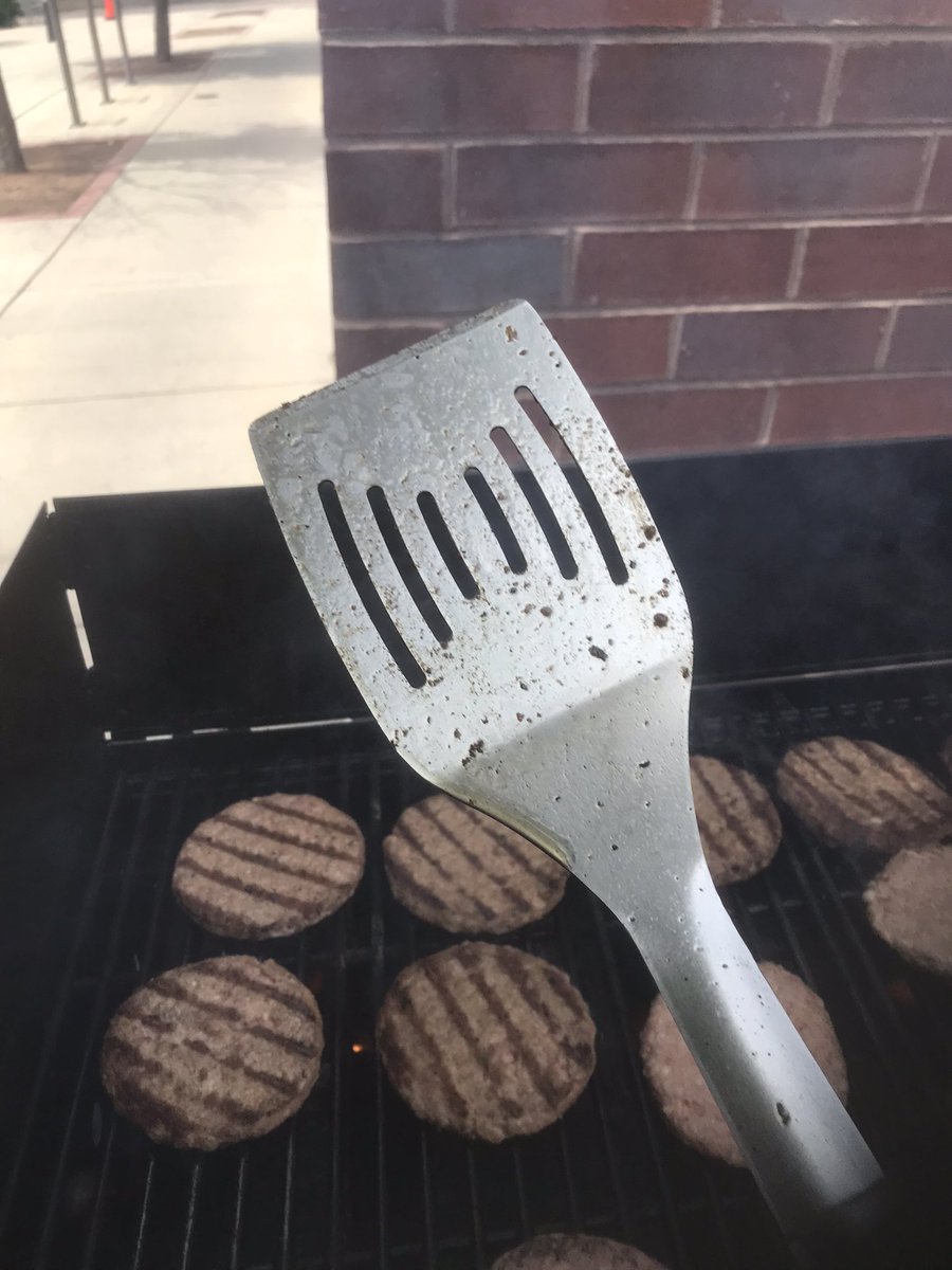 PPDWatchIVCapt's tweet photo. My turn at the door grill. Don’t want to mess this up! https://t.co/SMvld272BP