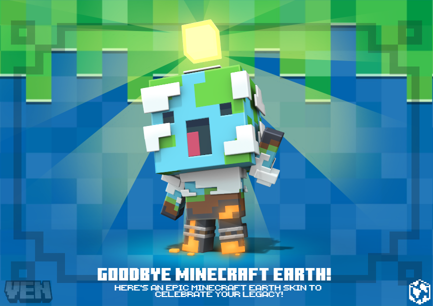 The REAL Minecraft Earth skin - I HAVE IT! 