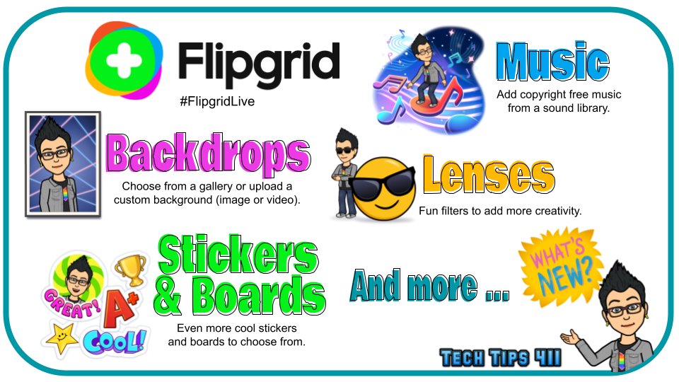 Still so excited about the announcement of all the new features coming to @Flipgrid. In case you missed yesterday's #FlipgridLIVE event check out what's new.
#TechTips411 #FlipgridForAll #APSITInspires <a href="/APSInstructTech/">APS IT Department</a>