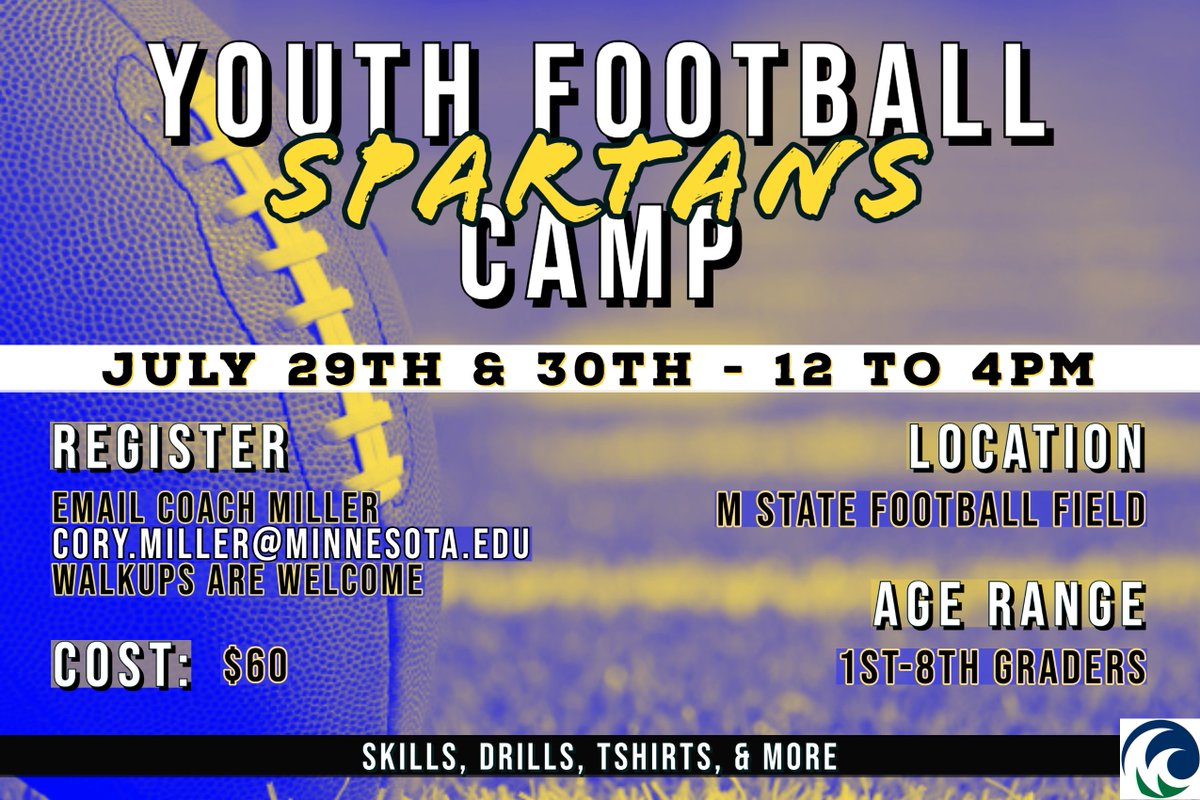 2021 Spartan Youth Camp is right around the corner.  Reach out to get your child signed up today!

#EffortBasedCulture