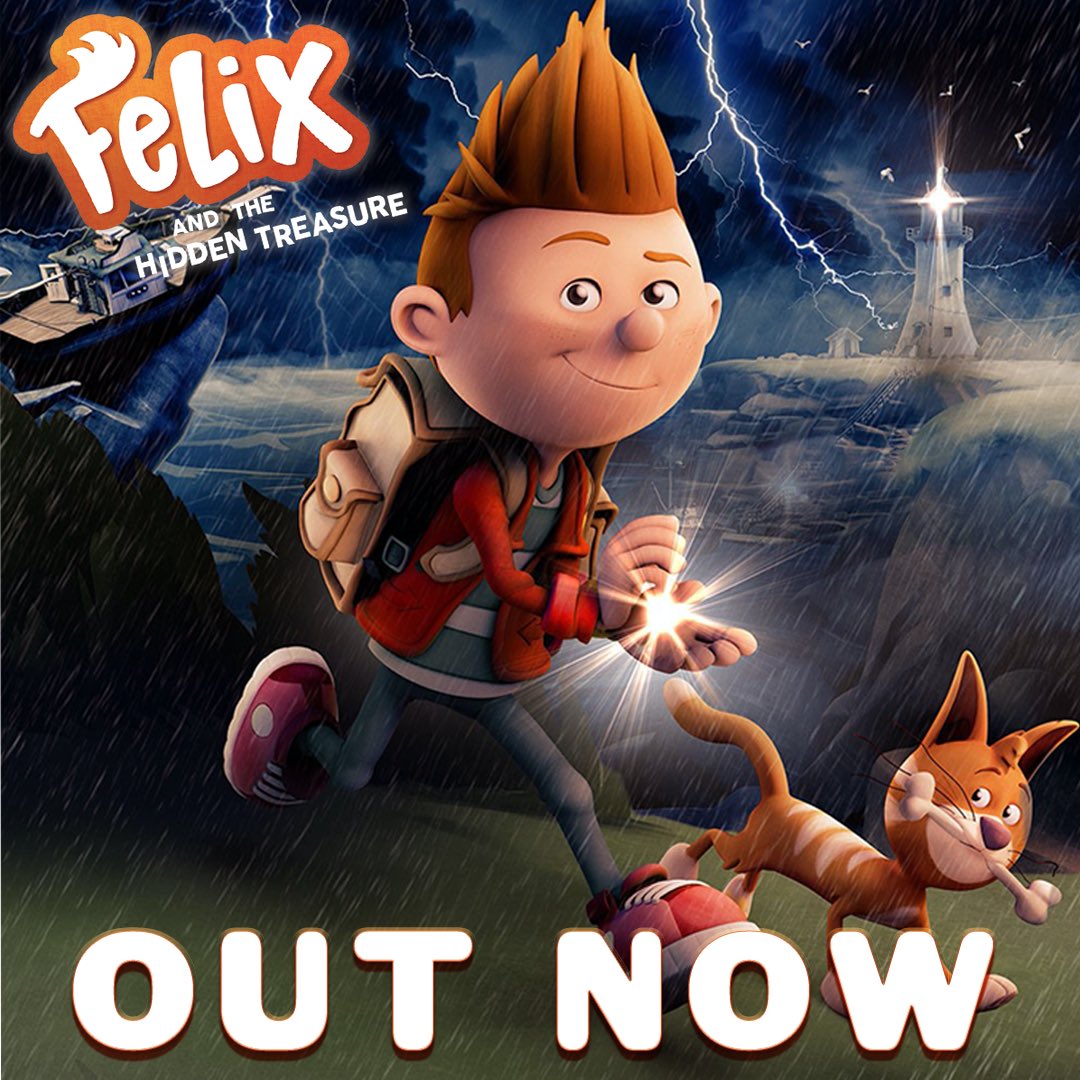 Unleash your inner adventurer with FELIX AND THE HIDDEN TREASURE which is out TODAY on all digital/on-demand platforms! ⚓️🗺