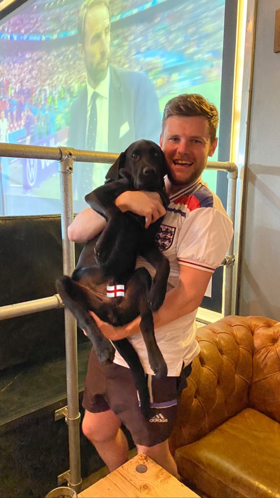 25 long years I’ve waited for this day! Not so much the little man #ENG #ENGGER #EURO2020