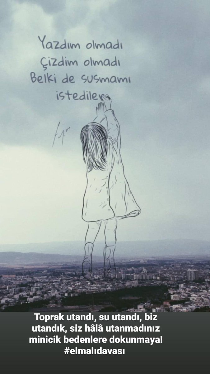 #ELMALIDAVASI
#CocukSusarSenSUSMA 
#cocukistismarinahayir 
#Elmalida2Cocuk