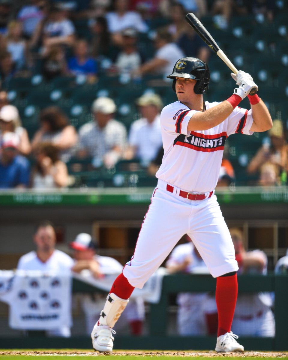KnightsBaseball's tweet photo. Congrats to Gavin Sheets, who was promoted to the @whitesox today! 

Good luck in Chicago, Gavin! 

📸: @laurawolffphoto https://t.co/UWMlJXy38N