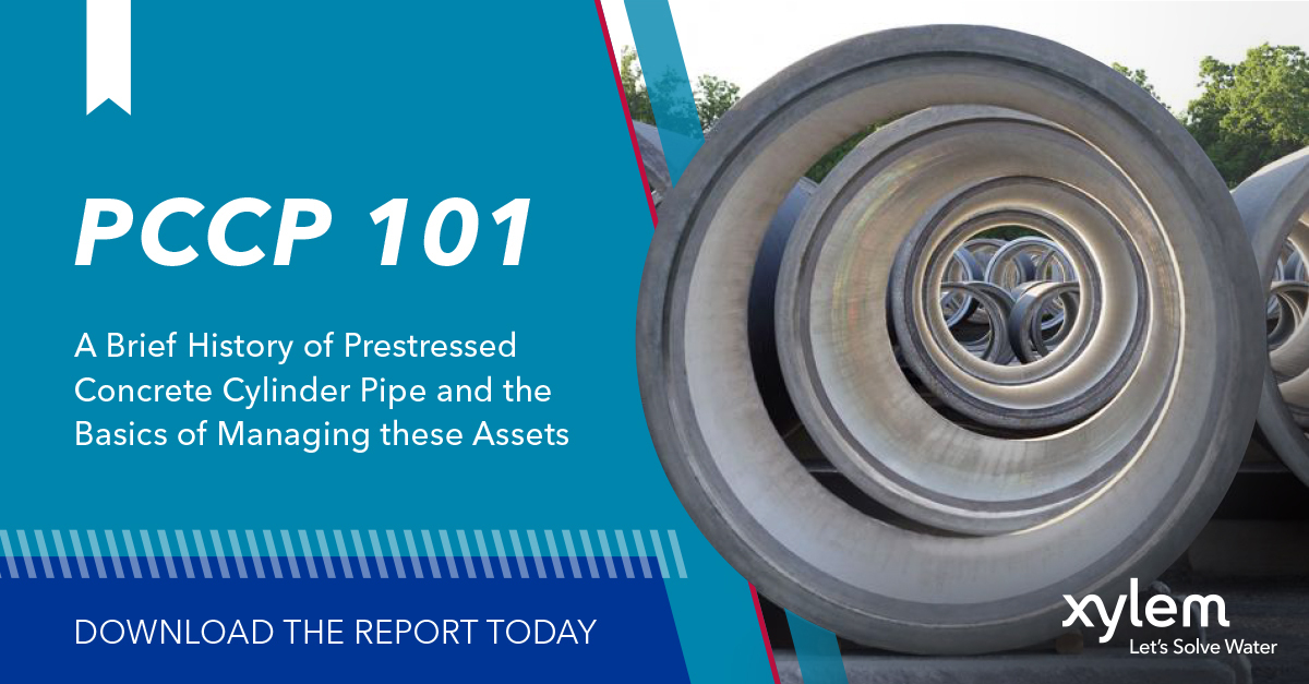 What is prestressed concrete cylinder pipe? How does it fail, and how can you prevent failures? Understanding the basics can help you choose the asset management strategy that works for your utility. Download the report at bit.ly/3maDjsC.