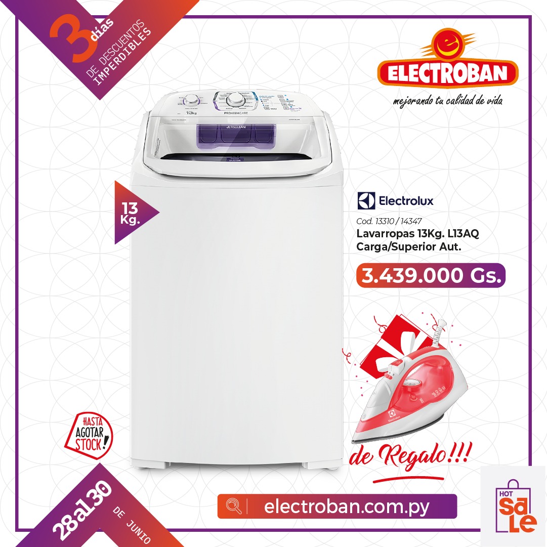 electrobanpy's tweet image. ¡🔥HOT SALE🔥🥳🎊🛒 Con 3 días de DESCUENTOS ONLINE
👨🏻‍💻 Ingresá a: electroban.com.py