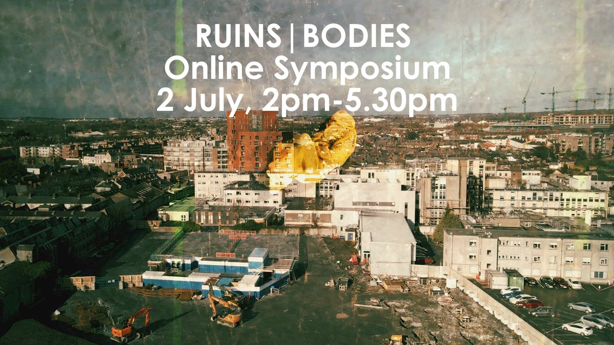 outlandish_t_p's tweet photo. Friday 2 July:
RUINS|BODIES Free Online Symposium

An inter-disciplinary performance symposium, exploring the possibilities and limitations of self-representation in performance making.

Combining live performances, talks &amp; films from Irish &amp; intl. guests:https://t.co/Jrhj1B9rbn https://t.co/iSSiWr86s1