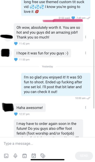 I fucking love when pigs pay for porn 🤤  order your custom vid now you filthy pervert you won&rsquo;t regret<a href="/tag/porn"class="tags"><span>#porn</span></a><a href="/tag/send"class="tags"><span>#send</span></a><a href="/tag/edge"class="tags"><span>#edge</span></a><a href="/tag/pornstar"class="tags"><span>#pornstar</span></a><a href="/tag/adultwork"class="tags"><span>#adultwork</span></a><a href="/tag/satisfaction"class="tags"><span>#satisfaction</span></a>