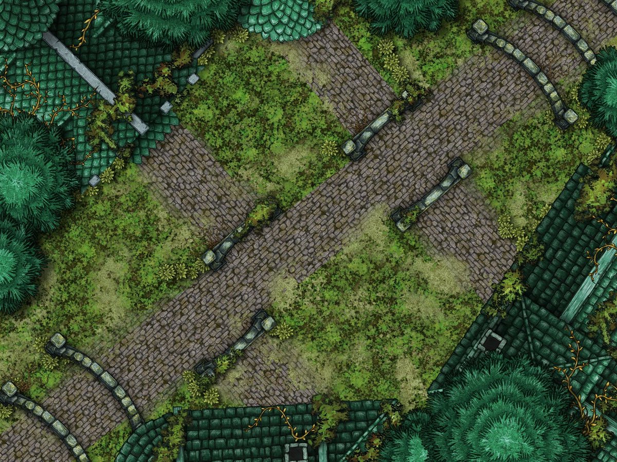 GiggleGuild's tweet photo. A map of an ancient Elvin Ruin that the party did not get to fight on (thankfully, I would have been concerned if that encounter happened). Made with the brilliant @inkarnaterpg 
#DnD #dnd5e #campaign #podcast #twitchstreaming https://t.co/m1Bb5sEjDc