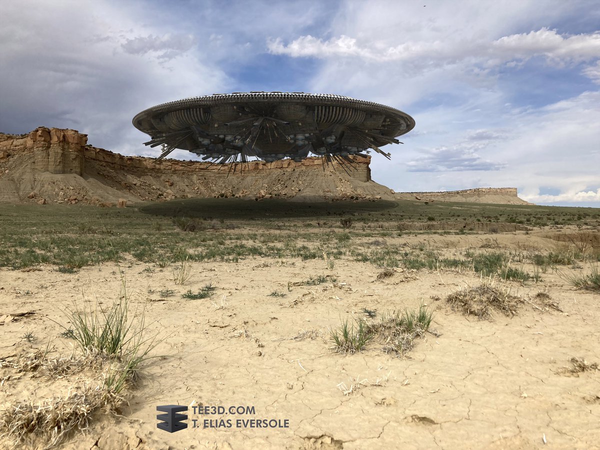 EGVideoGames's tweet photo. Putting my photos to some composites.
https://t.co/XzN116WsfI
UFOs over New Mexico
-
#3D #3dart #3Dartist #UFOs #scifiart https://t.co/DwtR7HiHMv