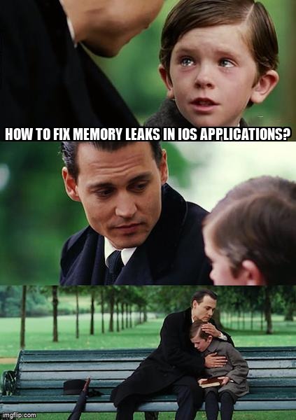 overflow_meme's tweet image. How to fix memory leaks in iOS applications? stackoverflow.com/questions/6014… #xcode #swift #xcodeinstruments #memoryleaks