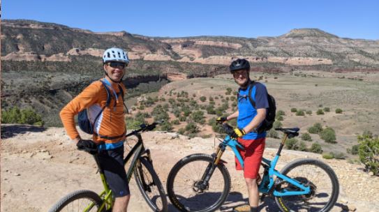 SoboHomes's tweet photo. #EmployeeSpotlight #OwnerSpotlight 
Eric did a supported mountain bike ride along the Kokopelli trail in CO and UT with 2 of his friends, along with about 60 other participants for a 3-day riding event.  They started on the awesome trails of Fruita and made their way into Moab. https://t.co/YjivzckVxP