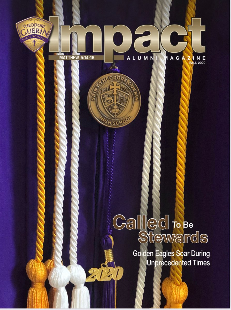 We are actively collecting Alumni Updates for the 2021 Edition of Impact Magazine!  Did you get married?  Have a baby?  Get a dog? Graduate? or have any other news to share?  Be sure to submit your updates to be included in this year's edition! 
guerincatholic.org/alumni-informa…