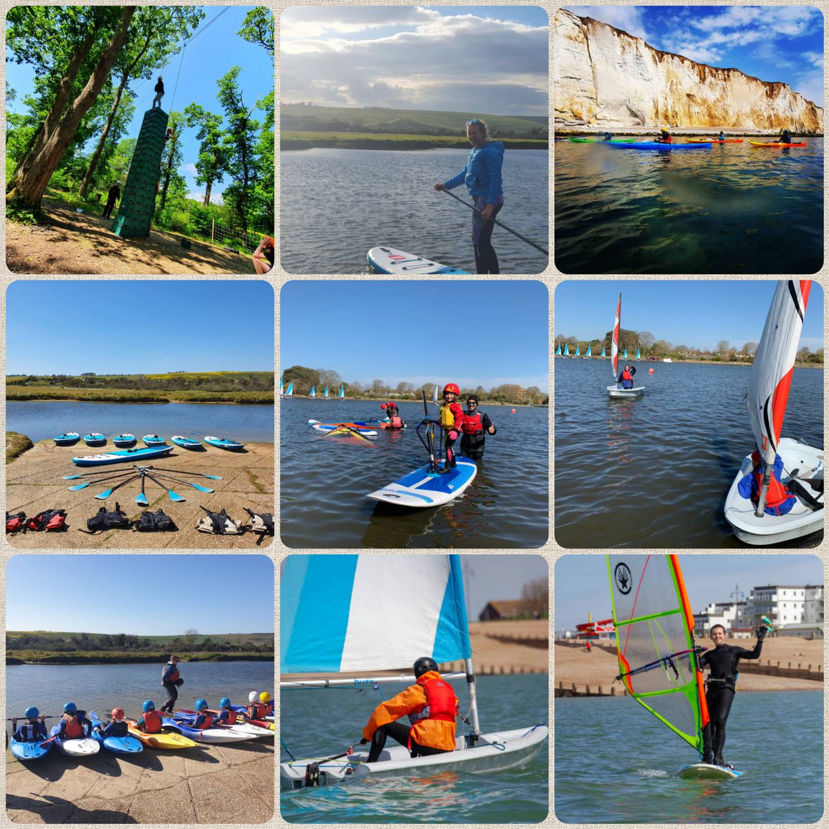 Buzz_Active's tweet photo. Get the kids involved in something great this summer! Book one of our water sport tasters sessions or courses or a woodland adventure! #bushywood #buzzactive #eastbourne #cuckmere #southdowns #sdnp #landbased #water #sea #river #woodland https://t.co/rkjwInKUNH https://t.co/YzmAJfAzjh