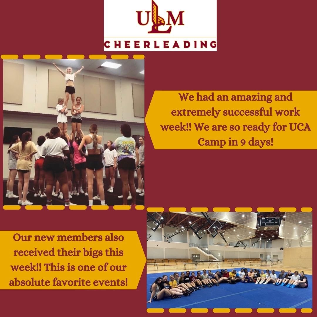 What a week 🤩 #RushULMCheer