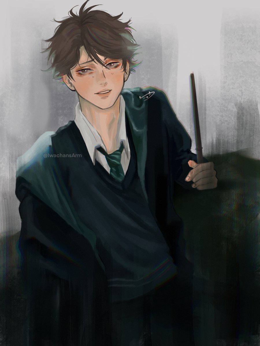 hogwarts school uniform wand holding wand 1boy necktie male focus school uniform  illustration images