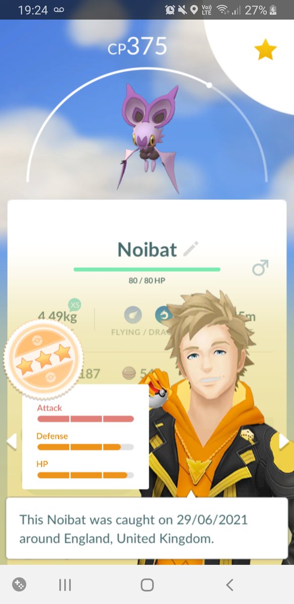 kikisfishy's tweet photo. Noice hatch today #PokemonGo #hatchoftheday https://t.co/Yme9Zl3TRY