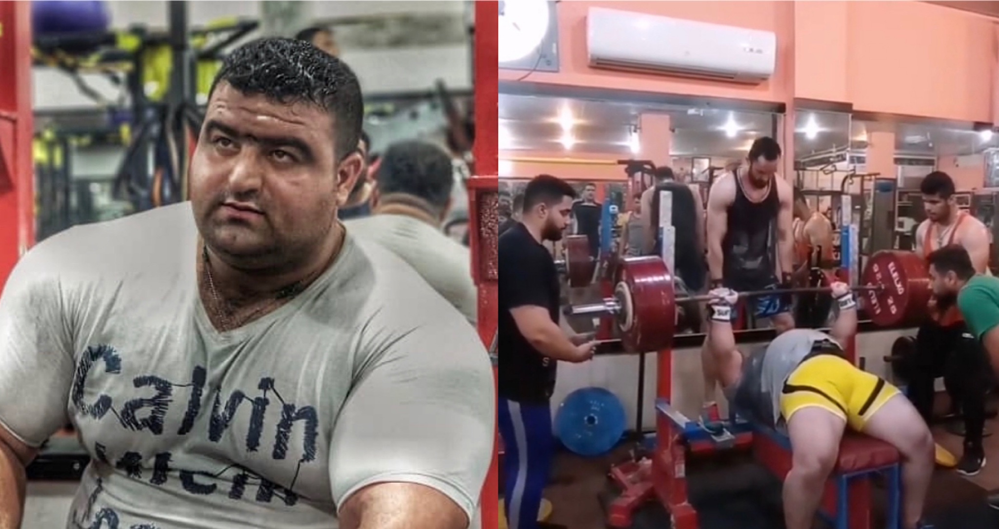 GENERATION IRON on Twitter "Iranian powerlifter Danial Zamani bench