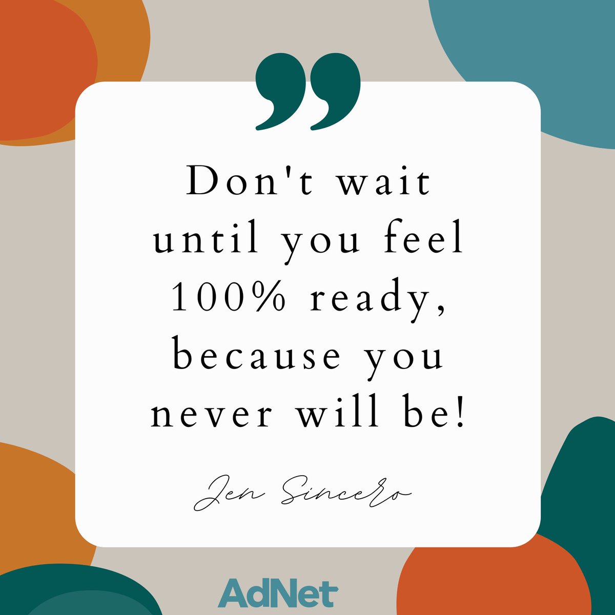 AdNetCF's tweet image. A great quote submitted by Pamela Doherty, AdNet Member and Acting Chief of Philanthropy at the San Francisco Foundation.
#philanthropy #leadership #makeanimpact