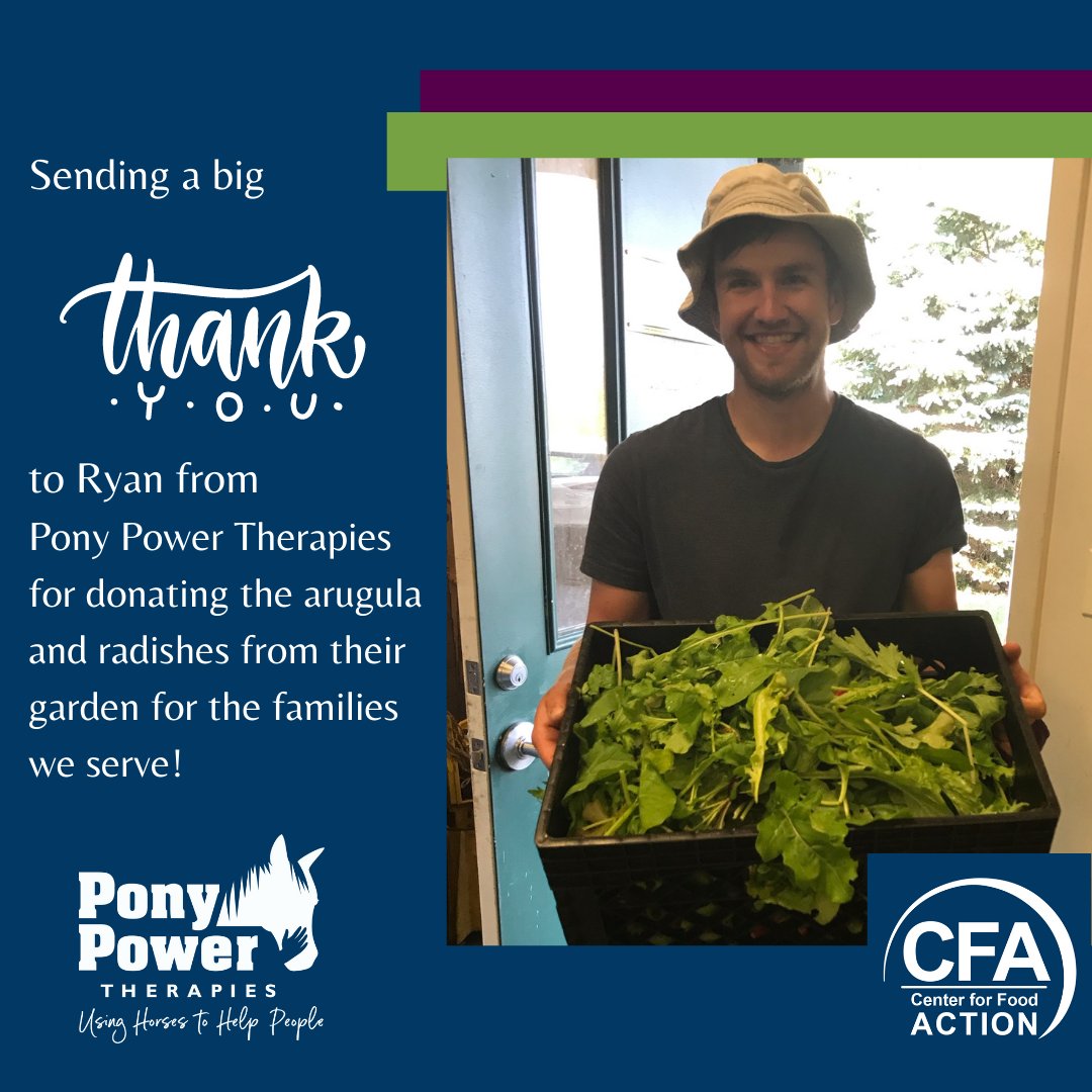 CFA201's tweet image. Sending a big Thank You to Ryan and all of our friends at @ponypowertherapies for donating part of their harvest to the families we serve! #Arugala #Radishes #NJ #BeKind #MahwahNJ #ramaponj