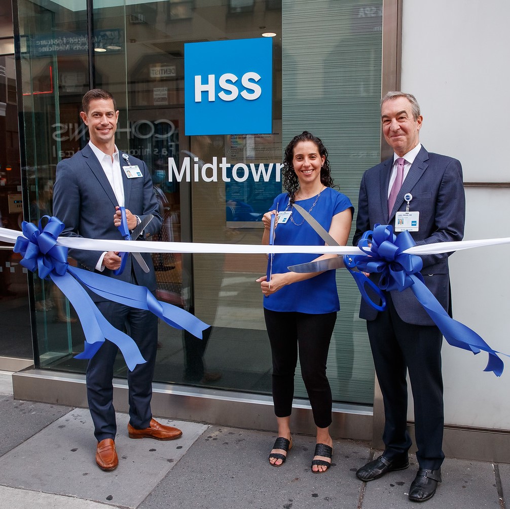 Yesterday we celebrated the opening of HSS Midtown at 770 Lexington Avenue in New York City, which will provide specialized non-surgical and post-surgical care as well as complementary services to support musculoskeletal health needs. 

fal.cn/3gr7x